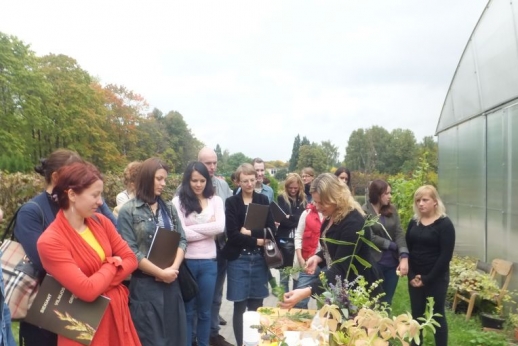 Saugomų augalų kolekcija sulaukė būrio lankytojų