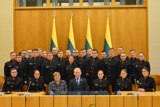 Kariūnai jaučiasi motyvuoti būdami Lietuvos Respublikos Seime