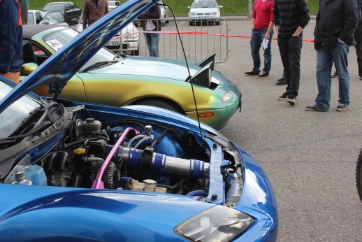 Inžinierių dienos VGTU baigėsi automobilių slalomu