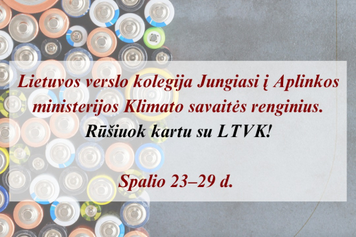 Lietuvos verslo kolegija Klimato savaitės renginiuose