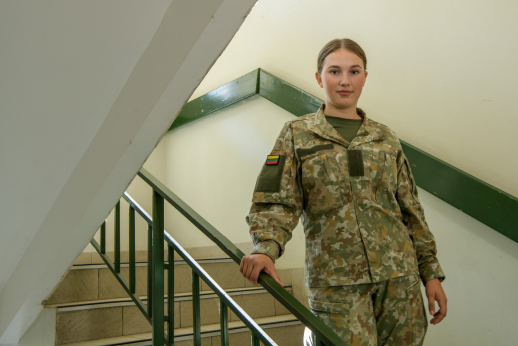 Pažintis prasidėjo Lietuvos šaulių sąjungoje