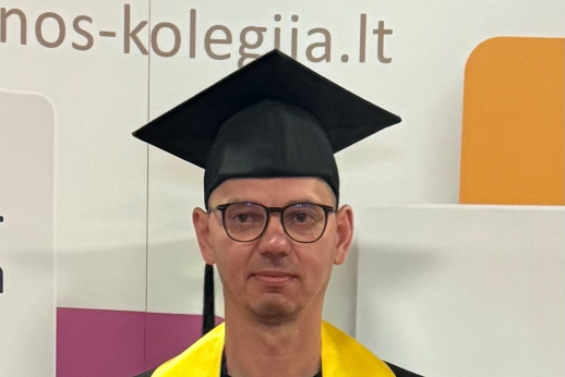 Utenos kolegijos absolventas: studijos suteikė daug svarbių kompetencijų 