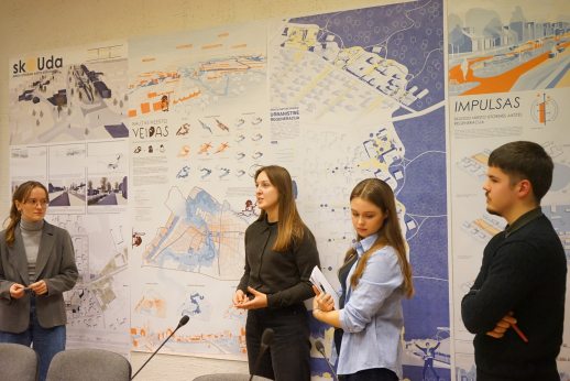 VILNIUS TECH studentų idėjos Skuodui: ar įmanoma atgaivinti miestą?