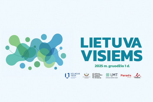 VILNIUS TECH kviečia į konferenciją „Lietuva visiems 2025“  