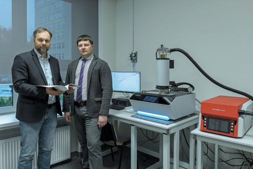 VILNIUS TECH įsigijo vieną moderniausių terminės analizės prietaisų