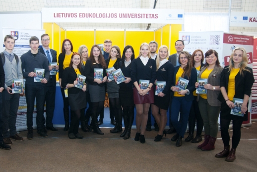 LEU dalyvavo parodoje „Aukštųjų mokyklų mugė 2015“