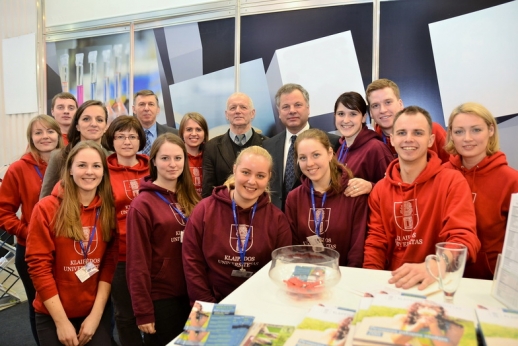 KU naujienos tradicinėse aukštųjų mokyklų mugėse